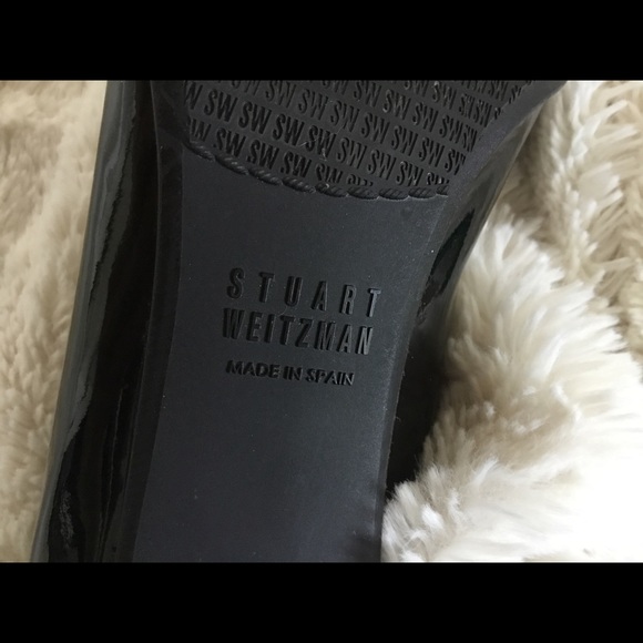 Stuart Weitzman black pumps size 7 - Picture 7 of 8